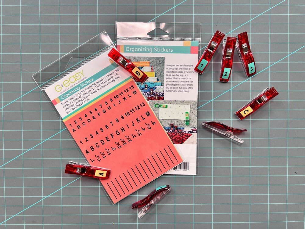 GEasy Organising Stickers - Everything Fabric