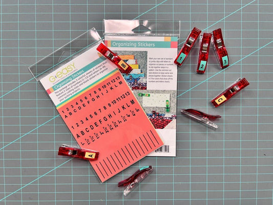 GEasy Organising Stickers - Everything Fabric