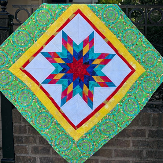 Gem-Star Quilt Pattern - Everything Fabric