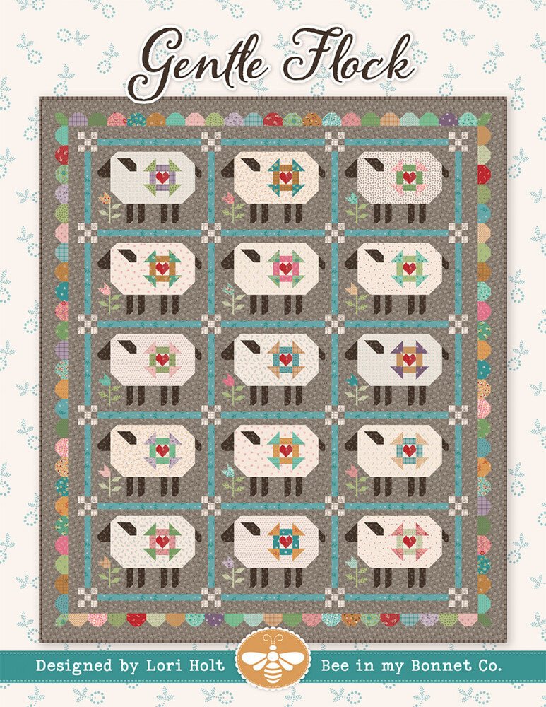 Gentle Flock Quilt Pattern by Lori Holt - Everything Fabric