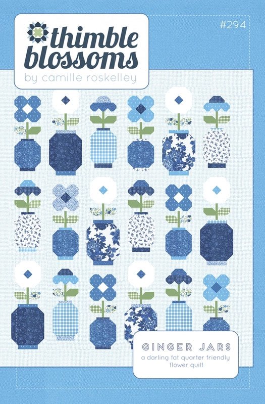 Ginger Jars Pattern - Everything Fabric