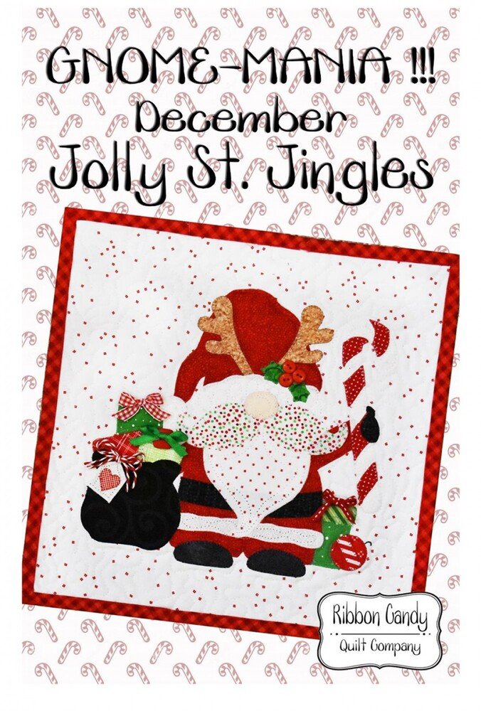 Gnome-Mania! December Jolly St Jingles Pattern - Everything Fabric