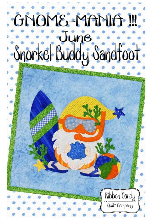 Gnome-Mania! June Snorkeling Buddy Sandfoot Pattern - Everything Fabric