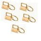 Gold Key Fobs - 25 mm wide - Everything Fabric