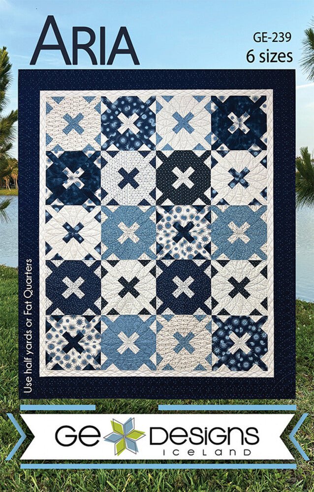 Gudrun Erla - Aria Quilt Pattern - Everything Fabric
