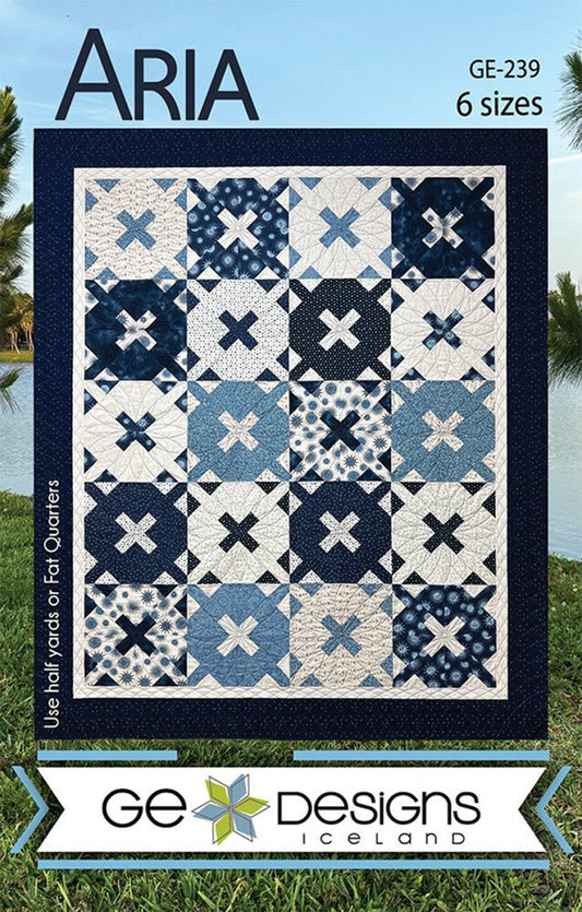 Gudrun Erla - Aria Quilt Pattern - Everything Fabric