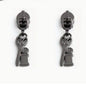 Gunmetal Scissor Thread Zipper Pull 5 - Everything Fabric