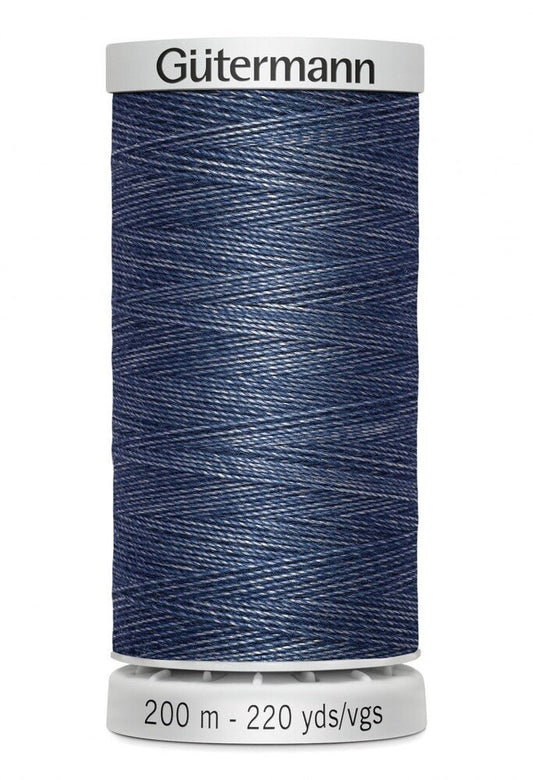 Gutermann Jeans Cotton Thread 200 m Washed Denim - Everything Fabric