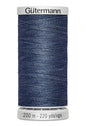 Gutermann Jeans Cotton Thread 200 m Washed Denim - Everything Fabric