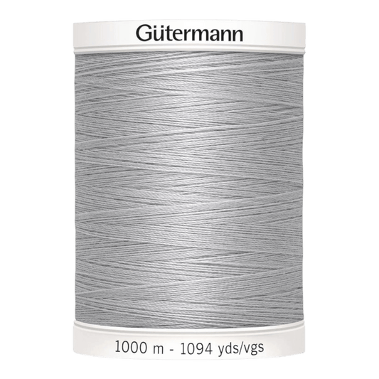 Gutermann Poly Sew-All Thread - Mist Grey - Everything Fabric