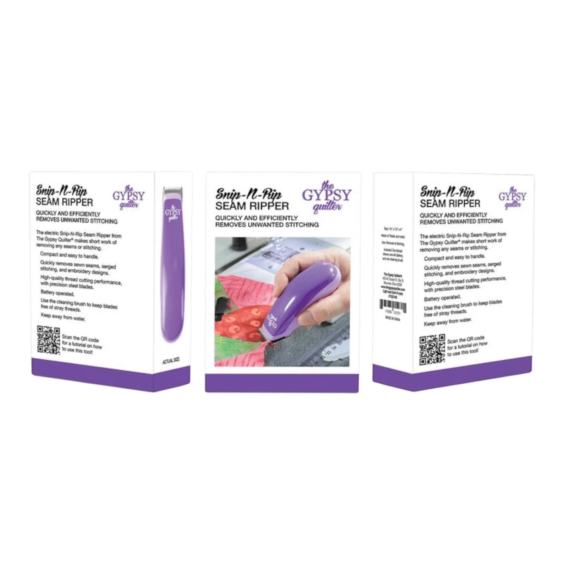 Gypsy Quilter Snip-N-Rip Seam Ripper - Everything Fabric