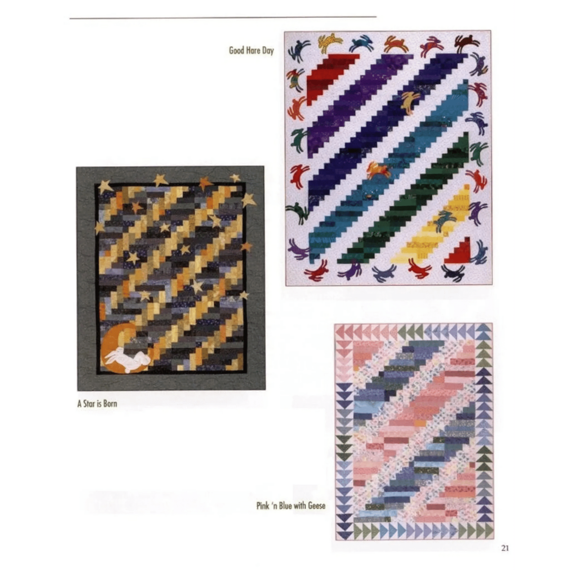 Half Log Cabin Quilts Book - Everything Fabric