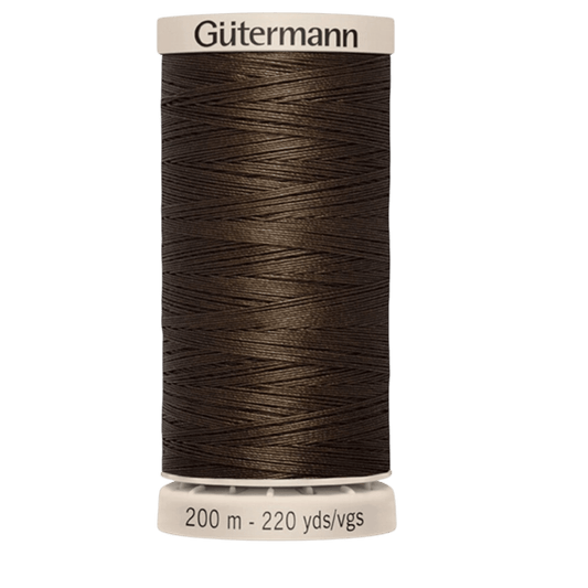 Hand Quilting Cotton Thread - CHOCOLATE - Everything Fabric