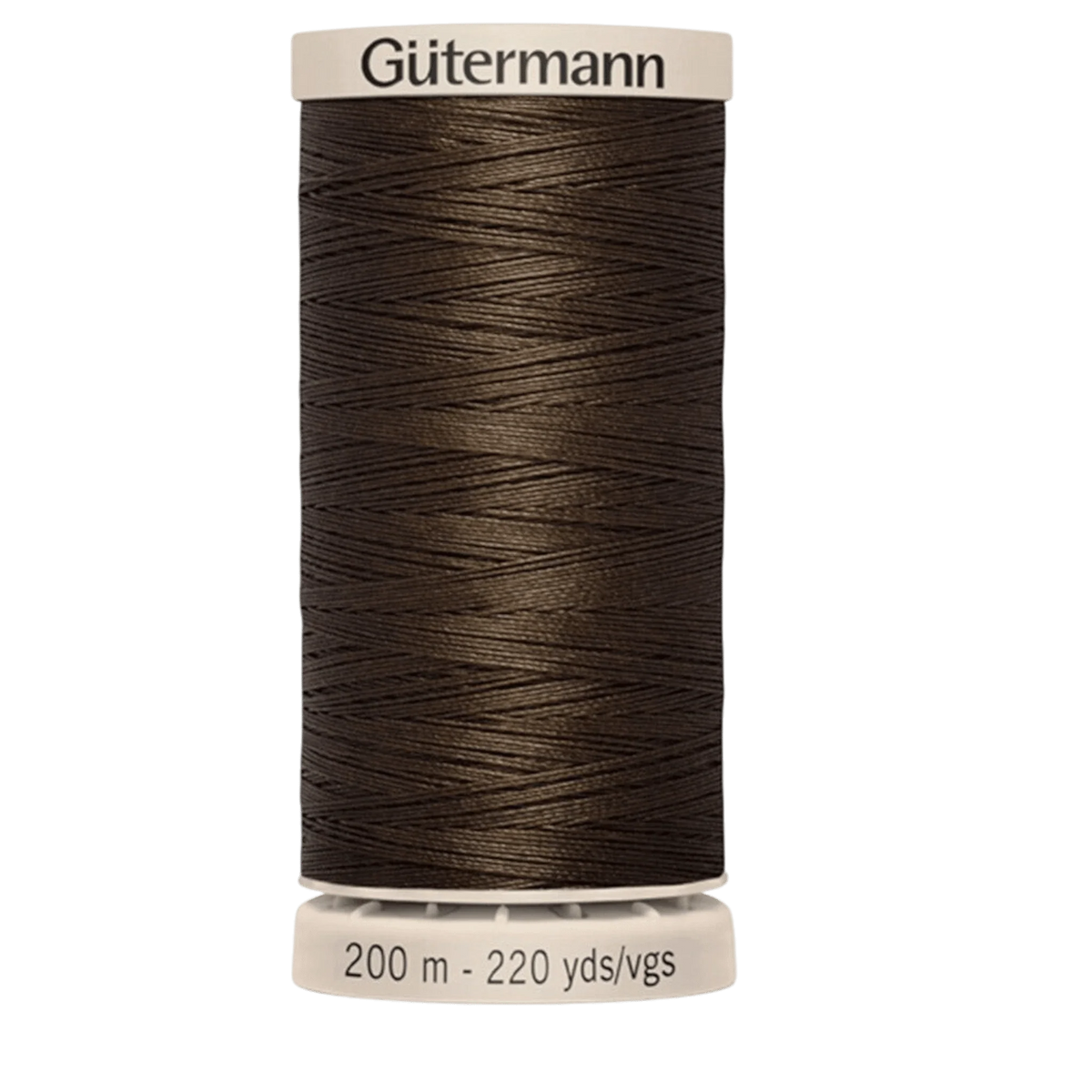 Gutermann Hand Quilting Cotton Thread Chocolate