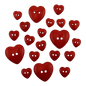 Hearts Of Color Button Bag - Everything Fabric