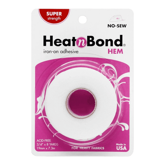 Heat N Bond Hem Tape Heavyweight 19 mm x 8yds - Everything Fabric