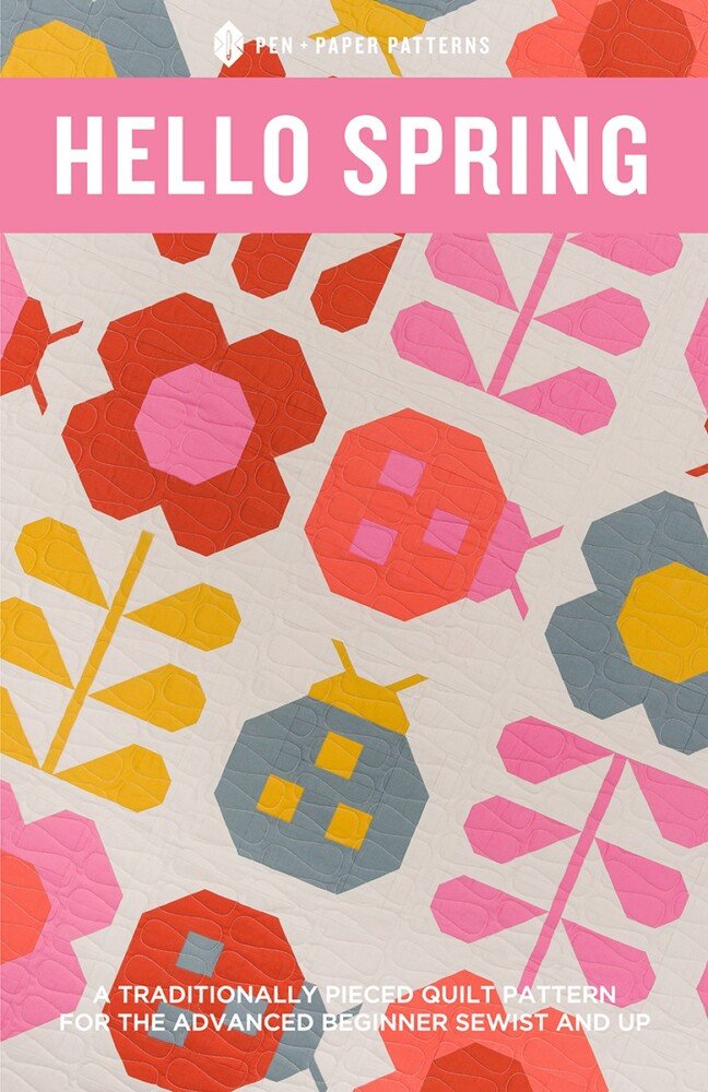Hello Spring Quilt Pattern - Everything Fabric