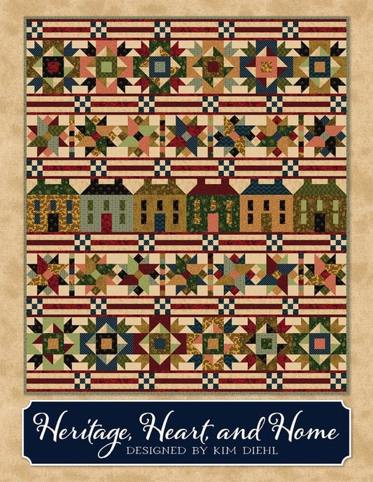 Heritage, Heart, and Home Quilt Pattern - Everything Fabric