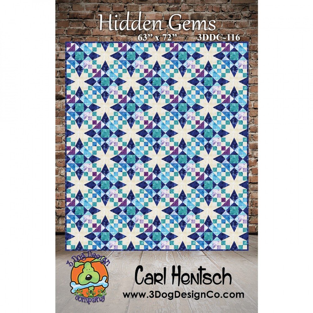Hidden Gems Quilt Pattern - Everything Fabric