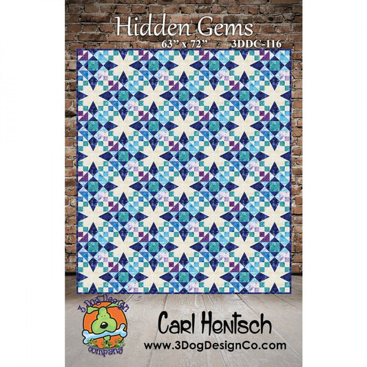 Hidden Gems Quilt Pattern - Everything Fabric