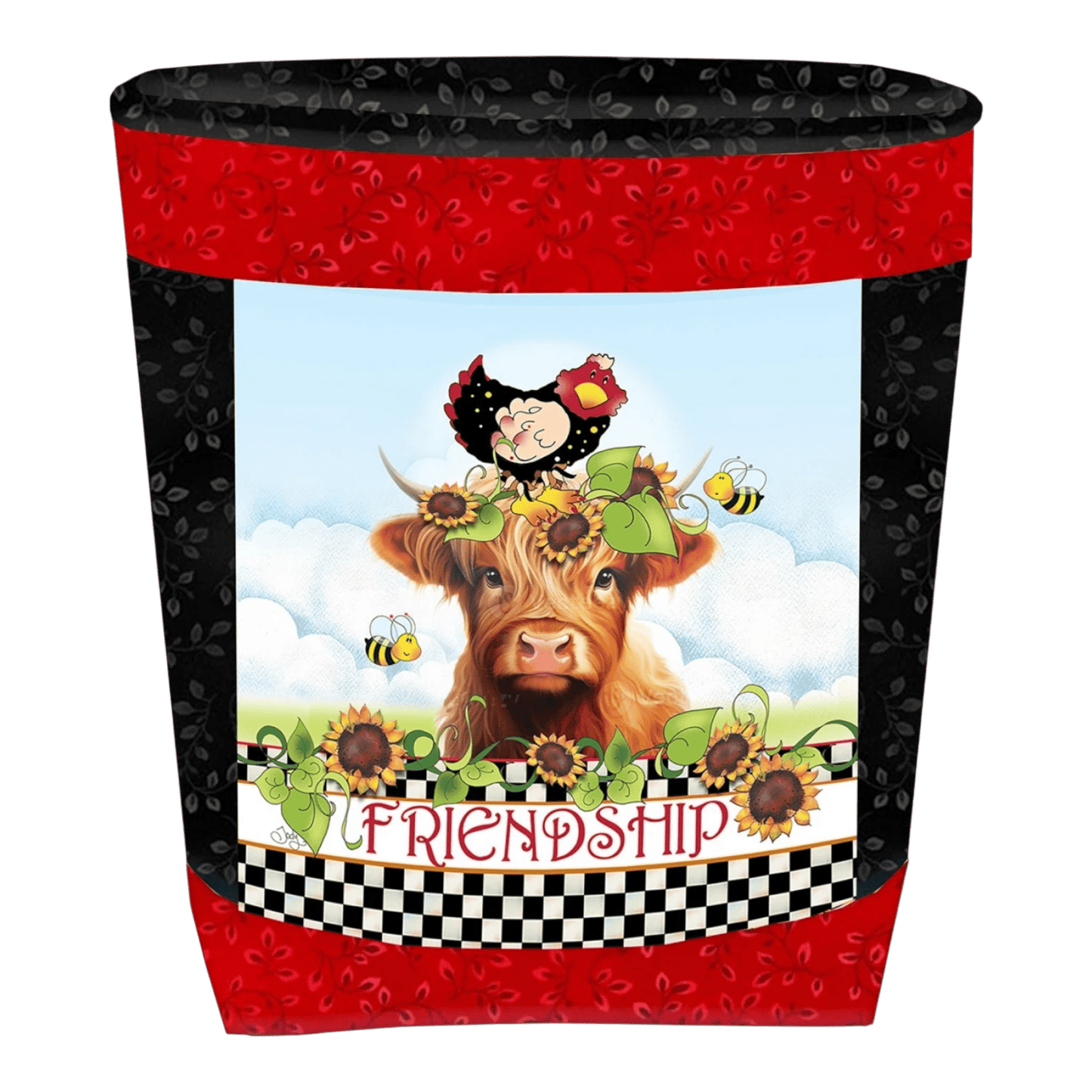 Highland Cow Friendship - Bin Set - Everything Fabric