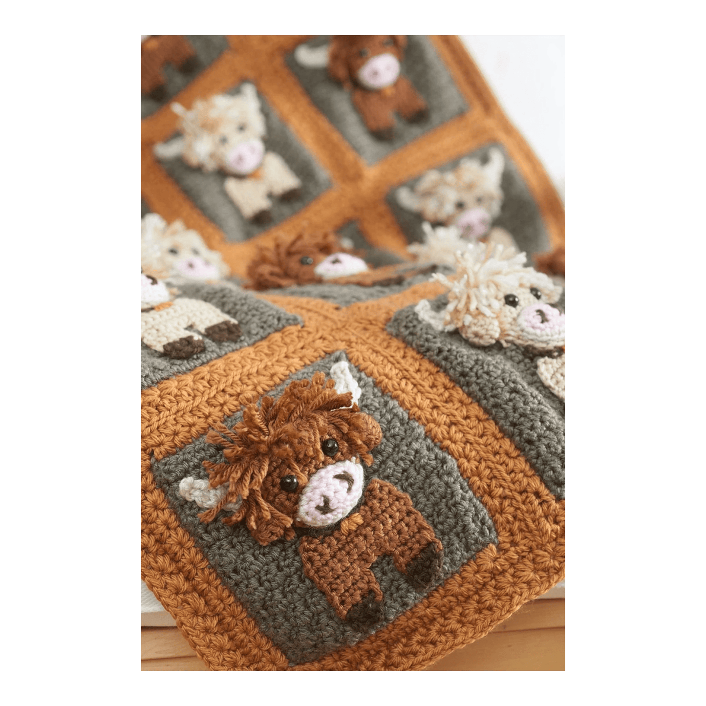 Highland Cows Crochet Book - Everything Fabric
