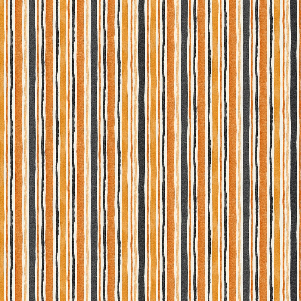 Hocus Pocus - Painted Stripe - Everything Fabric