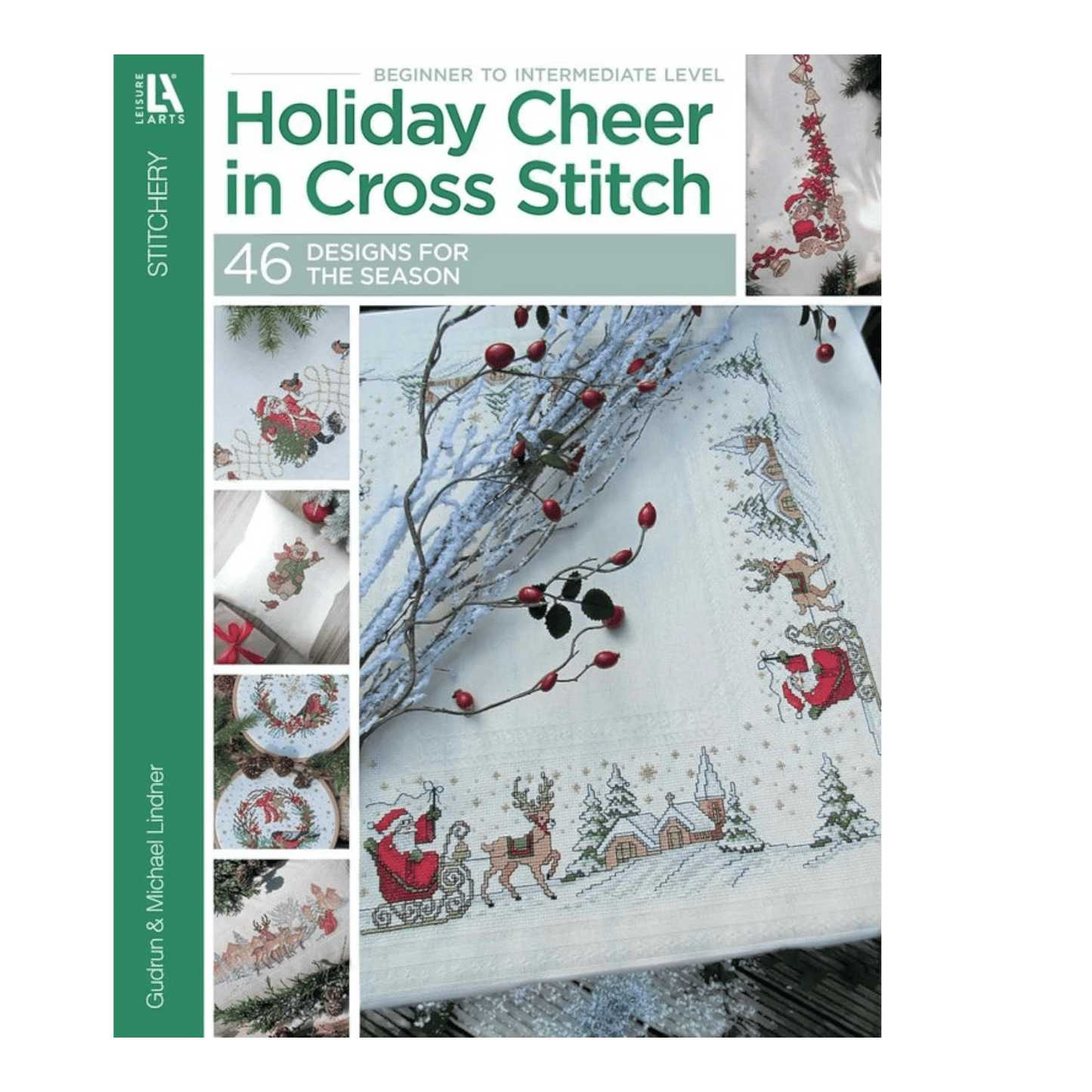 Holiday Cheer in Cross Stitch Book - Everything Fabric