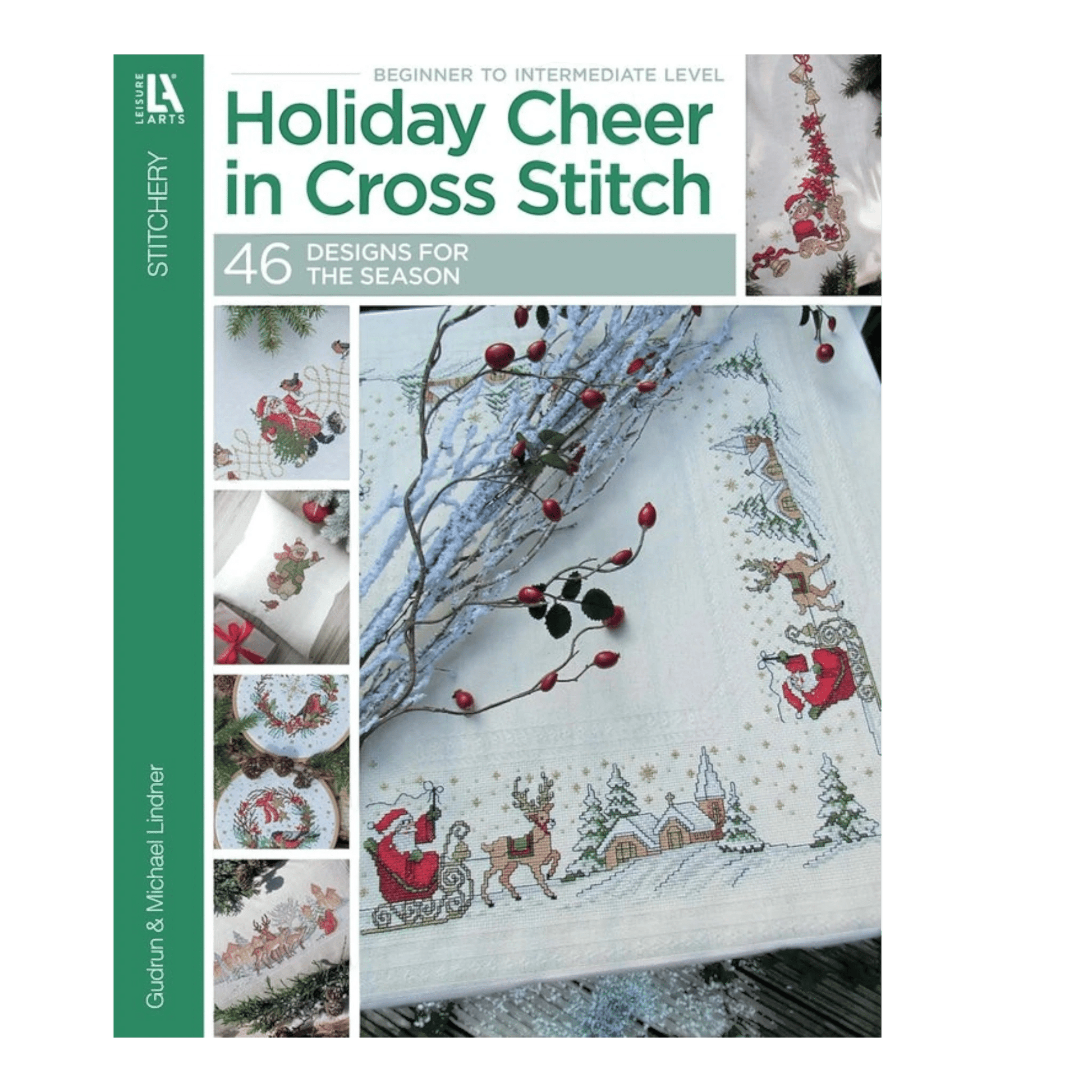 Holiday Cheer in Cross Stitch Book - Everything Fabric