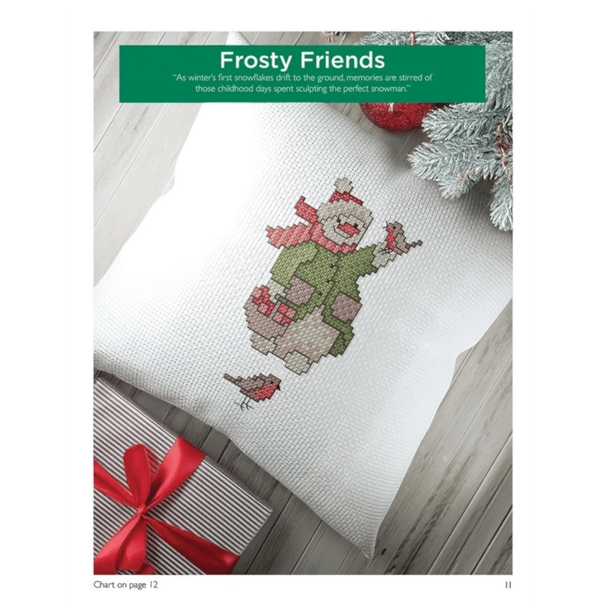 Holiday Cheer in Cross Stitch Book - Everything Fabric
