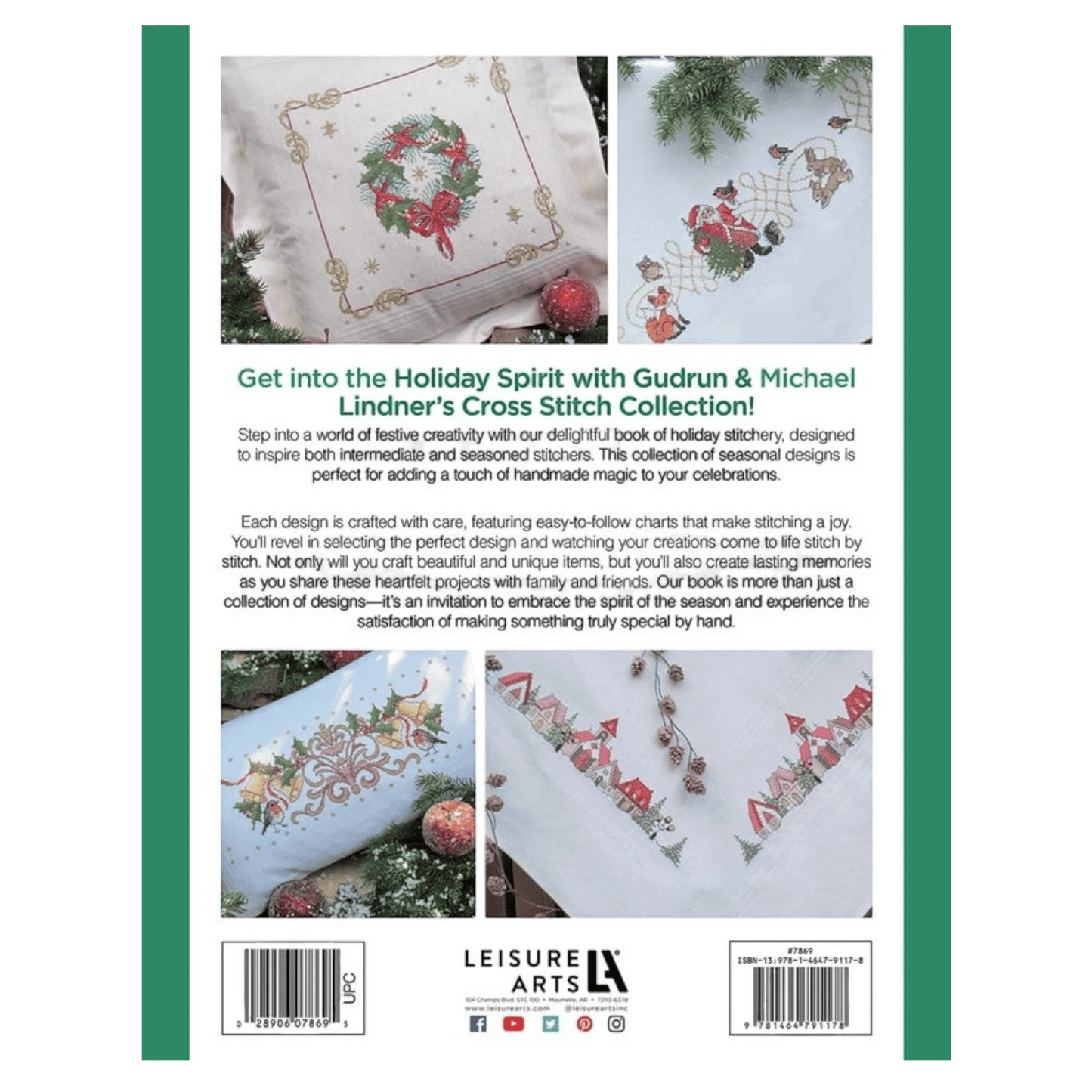 Holiday Cheer in Cross Stitch Book - Everything Fabric