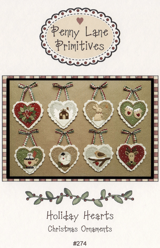 Holiday Hearts Pattern - Everything Fabric