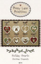 Holiday Hearts Pattern - Everything Fabric