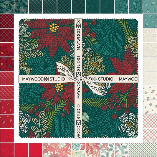 Holiday Stitches - 10 Squares 42pc - Everything Fabric