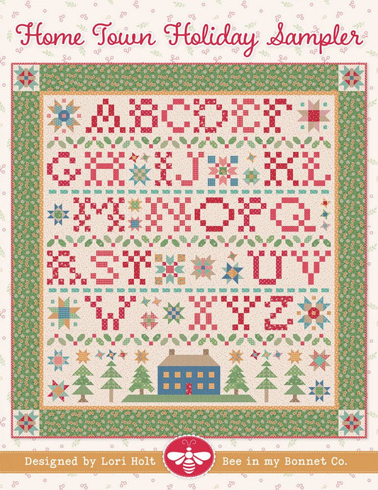 Home Town Holiday Sampler by Lori Holt QUILT PATTERN - Everything Fabric