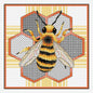 Honey Bee Blackwork Cross Stitch Pattern by Country Threads