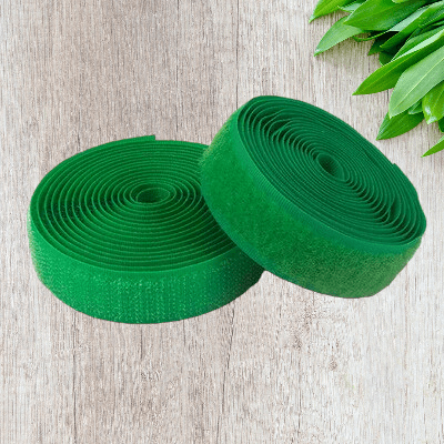 Hook & Loop - Hook n Loop - Green 2 metre roll - Everything Fabric