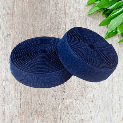 Hook & Loop - Hook n Loop Royal Blue 20 mm 2 Metres - Everything Fabric