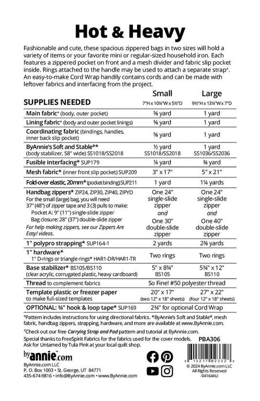 Hot & Heavy Pattern from By Annie - Everything Fabric