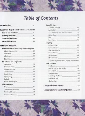 Hunters Star Hidden Treasures Pattern Book - Everything Fabric