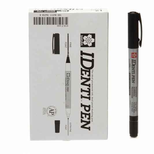 Identi Pen 2 Point Black - Everything Fabric