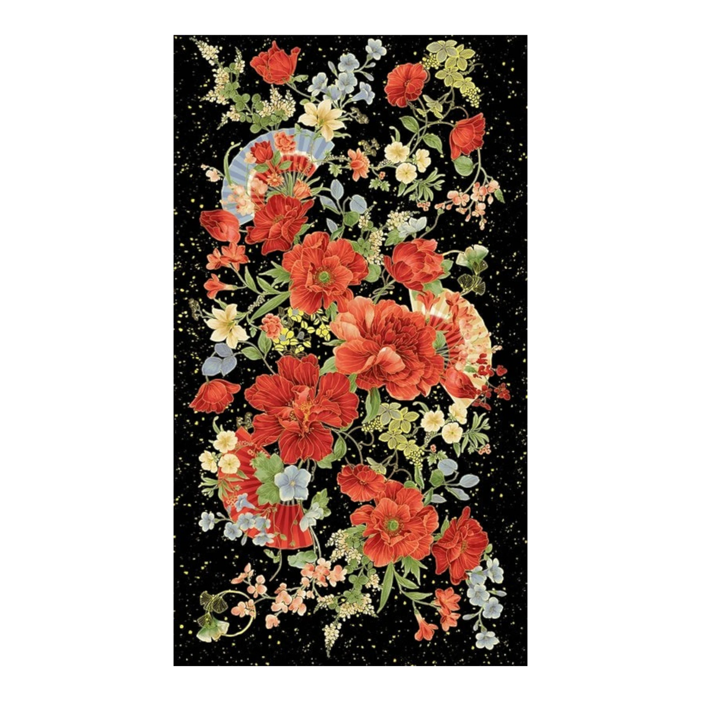 Imperial Bloom - Black Panel w/Metallic