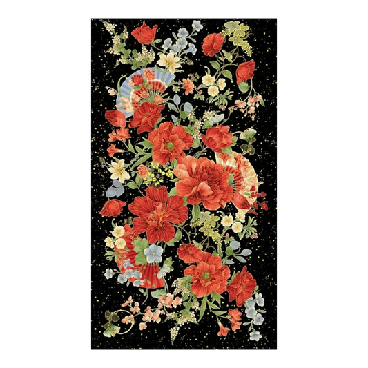 Imperial Bloom - Black Panel w/Metallic