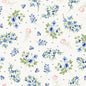 Indigo Petals - Floral Toss - Everything Fabric