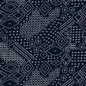 Indigo Sashiko Sampler 108in Wide Back - Everything Fabric