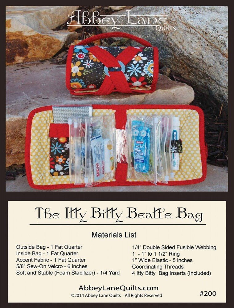 Itty Bitty Beatle Bag Pattern - Everything Fabric