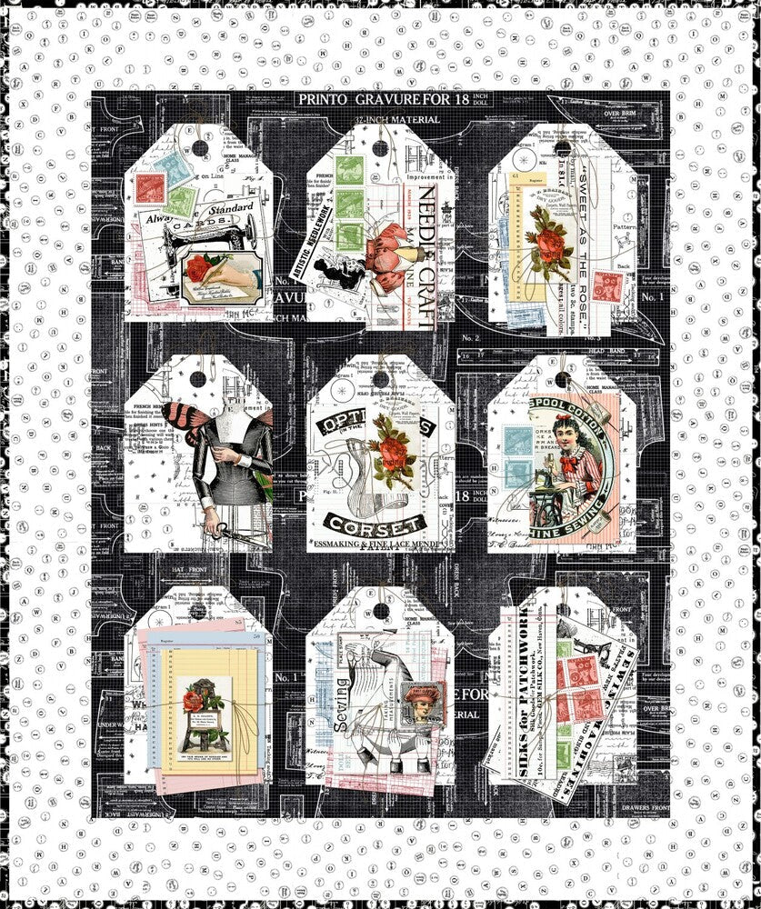 J. Wecker Frisch Scrapbook Patchwork Quilt Pattern - Everything Fabric