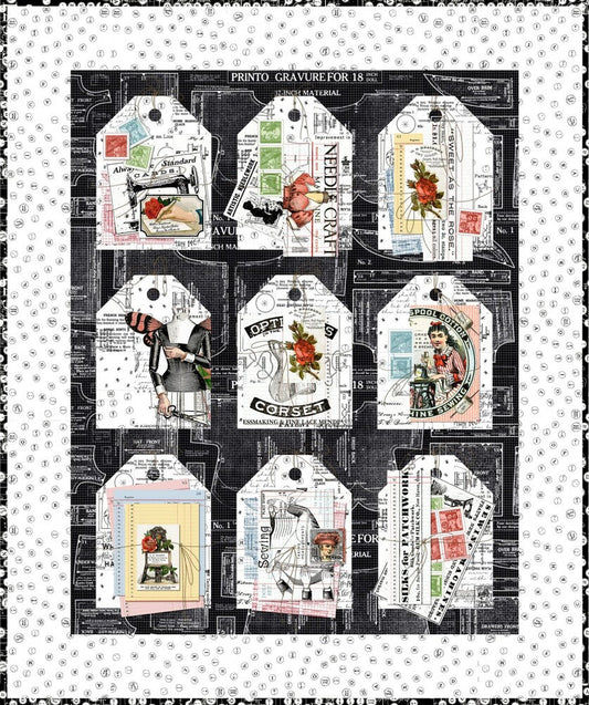 J. Wecker Frisch Scrapbook Patchwork Quilt Pattern - Everything Fabric