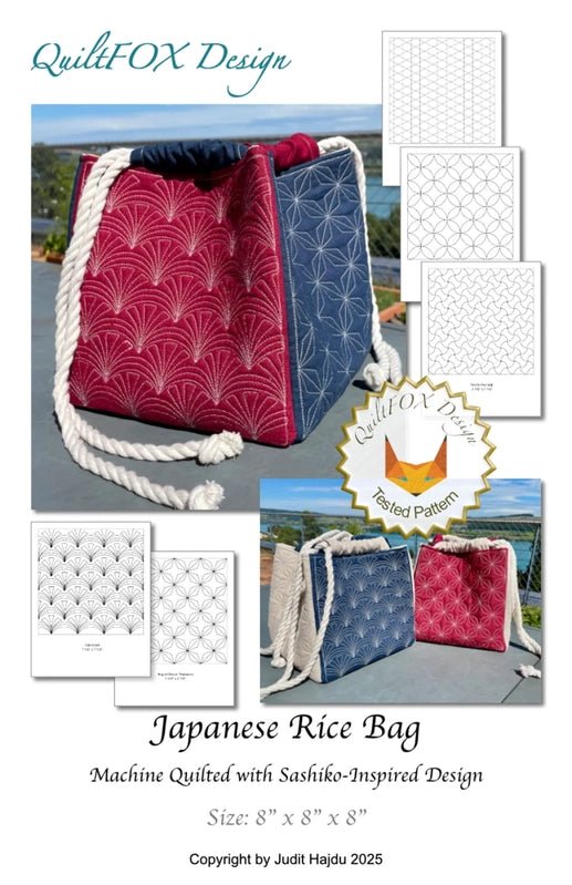 Japanese Rice Bag Pattern - Everything Fabric