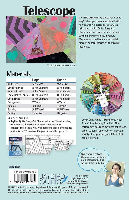 Jaybird Quilts - Telescope Quilt Pattern - Everything Fabric